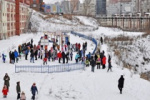 Хоровод против строительства дороги вместо парка провели в Новосибирске